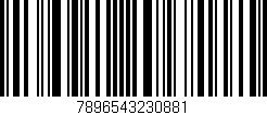 Código de barras (EAN, GTIN, SKU, ISBN): '7896543230881'