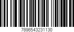 Código de barras (EAN, GTIN, SKU, ISBN): '7896543231130'