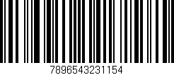 Código de barras (EAN, GTIN, SKU, ISBN): '7896543231154'