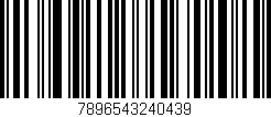 Código de barras (EAN, GTIN, SKU, ISBN): '7896543240439'