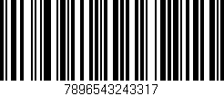 Código de barras (EAN, GTIN, SKU, ISBN): '7896543243317'