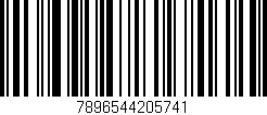 Código de barras (EAN, GTIN, SKU, ISBN): '7896544205741'