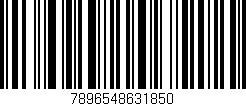 Código de barras (EAN, GTIN, SKU, ISBN): '7896548631850'