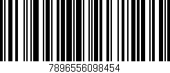 Código de barras (EAN, GTIN, SKU, ISBN): '7896556098454'