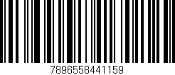 Código de barras (EAN, GTIN, SKU, ISBN): '7896558441159'