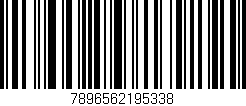 Código de barras (EAN, GTIN, SKU, ISBN): '7896562195338'