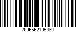 Código de barras (EAN, GTIN, SKU, ISBN): '7896562195369'