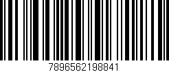 Código de barras (EAN, GTIN, SKU, ISBN): '7896562198841'