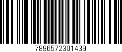 Código de barras (EAN, GTIN, SKU, ISBN): '7896572301439'