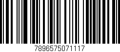 Código de barras (EAN, GTIN, SKU, ISBN): '7896575071117'