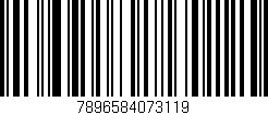 Código de barras (EAN, GTIN, SKU, ISBN): '7896584073119'