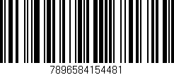 Código de barras (EAN, GTIN, SKU, ISBN): '7896584154481'
