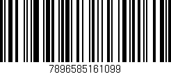 Código de barras (EAN, GTIN, SKU, ISBN): '7896585161099'