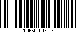 Código de barras (EAN, GTIN, SKU, ISBN): '7896594806486'