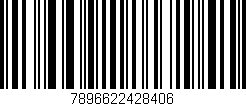 Código de barras (EAN, GTIN, SKU, ISBN): '7896622428406'