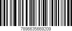 Código de barras (EAN, GTIN, SKU, ISBN): '7896635669209'