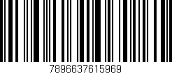 Código de barras (EAN, GTIN, SKU, ISBN): '7896637615969'