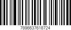 Código de barras (EAN, GTIN, SKU, ISBN): '7896637618724'