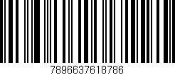 Código de barras (EAN, GTIN, SKU, ISBN): '7896637618786'