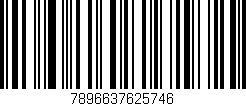 Código de barras (EAN, GTIN, SKU, ISBN): '7896637625746'