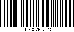 Código de barras (EAN, GTIN, SKU, ISBN): '7896637632713'