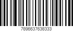 Código de barras (EAN, GTIN, SKU, ISBN): '7896637638333'