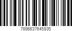 Código de barras (EAN, GTIN, SKU, ISBN): '7896637645935'