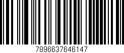 Código de barras (EAN, GTIN, SKU, ISBN): '7896637646147'