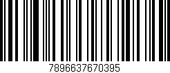 Código de barras (EAN, GTIN, SKU, ISBN): '7896637670395'