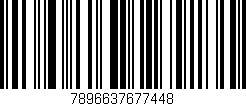 Código de barras (EAN, GTIN, SKU, ISBN): '7896637677448'