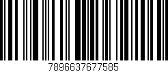 Código de barras (EAN, GTIN, SKU, ISBN): '7896637677585'