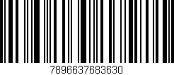 Código de barras (EAN, GTIN, SKU, ISBN): '7896637683630'