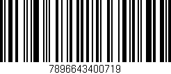 Código de barras (EAN, GTIN, SKU, ISBN): '7896643400719'