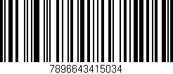 Código de barras (EAN, GTIN, SKU, ISBN): '7896643415034'