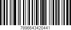 Código de barras (EAN, GTIN, SKU, ISBN): '7896643420441'