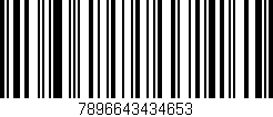 Código de barras (EAN, GTIN, SKU, ISBN): '7896643434653'