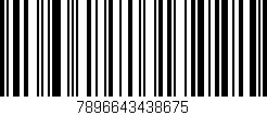 Código de barras (EAN, GTIN, SKU, ISBN): '7896643438675'