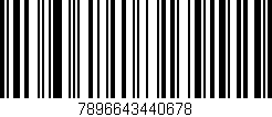 Código de barras (EAN, GTIN, SKU, ISBN): '7896643440678'