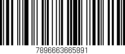 Código de barras (EAN, GTIN, SKU, ISBN): '7896663665891'