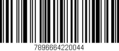Código de barras (EAN, GTIN, SKU, ISBN): '7896664220044'