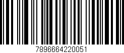 Código de barras (EAN, GTIN, SKU, ISBN): '7896664220051'