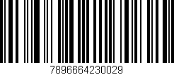 Código de barras (EAN, GTIN, SKU, ISBN): '7896664230029'