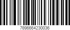 Código de barras (EAN, GTIN, SKU, ISBN): '7896664230036'