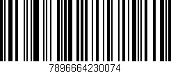 Código de barras (EAN, GTIN, SKU, ISBN): '7896664230074'