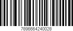 Código de barras (EAN, GTIN, SKU, ISBN): '7896664240028'