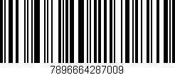 Código de barras (EAN, GTIN, SKU, ISBN): '7896664287009'
