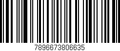 Código de barras (EAN, GTIN, SKU, ISBN): '7896673806635'