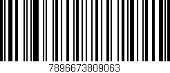Código de barras (EAN, GTIN, SKU, ISBN): '7896673809063'