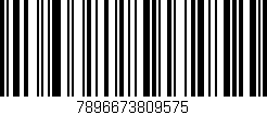 Código de barras (EAN, GTIN, SKU, ISBN): '7896673809575'