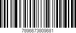 Código de barras (EAN, GTIN, SKU, ISBN): '7896673809681'
